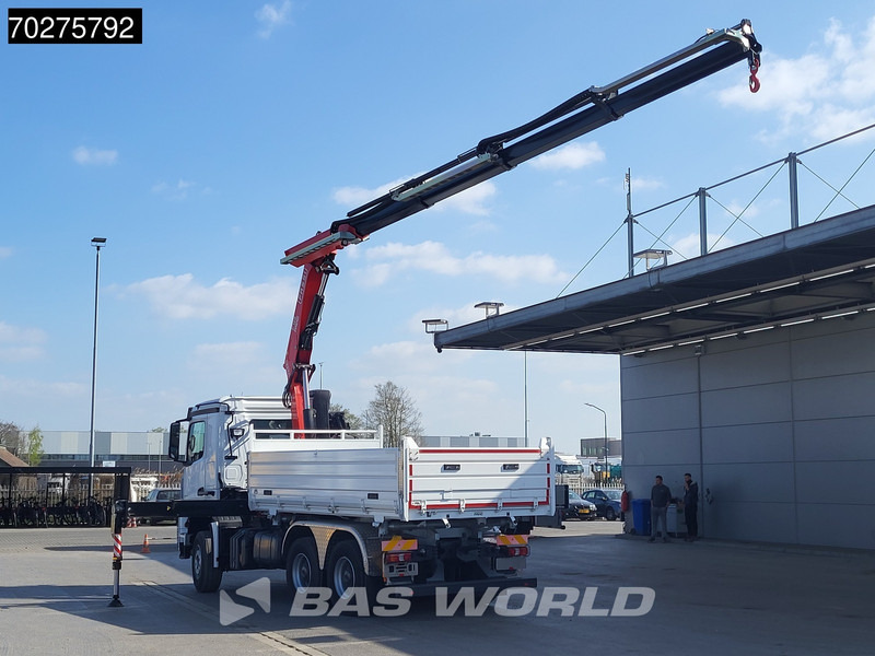 Mercedes-Benz Arocs 3348 6X4 Fasi F195A.2.24 Kran 3 sided tipper 9m3 Big-Axle Navi Euro 6 - Самоскид вантажівка, Вантажівка з маніпулятором: фото 2 Mercedes-Benz Arocs 3348 6X4 Fasi F195A.2.24 Kran 3 sided tipper 9m3 Big-Axle Navi Euro 6 - Самоскид вантажівка, Вантажівка з маніпулятором: фото 2