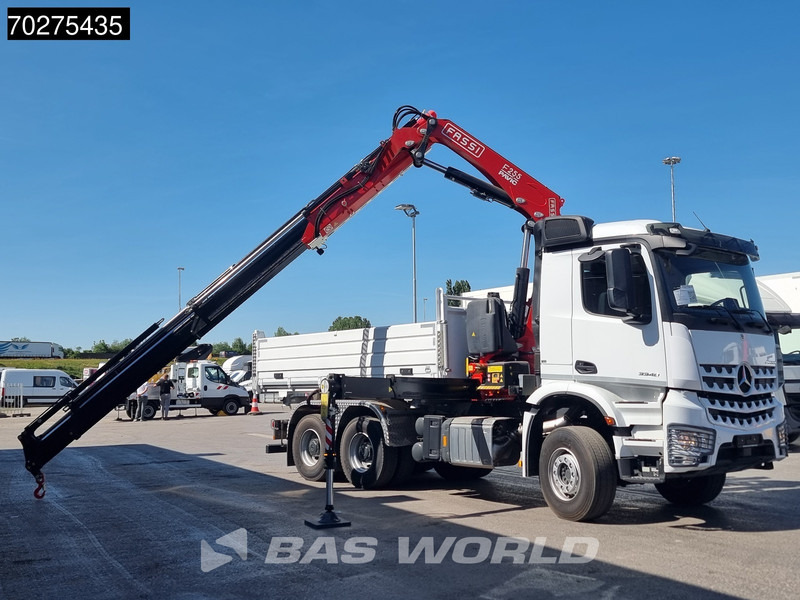 Mercedes-Benz Arocs 3348 6X4 Fassi F255A2.24 Kran Crane 9m3 3-Sided Tipper Big-Axle Euro 6 - Самоскид вантажівка, Вантажівка з маніпулятором: фото 5 Mercedes-Benz Arocs 3348 6X4 Fassi F255A2.24 Kran Crane 9m3 3-Sided Tipper Big-Axle Euro 6 - Самоскид вантажівка, Вантажівка з маніпулятором: фото 5