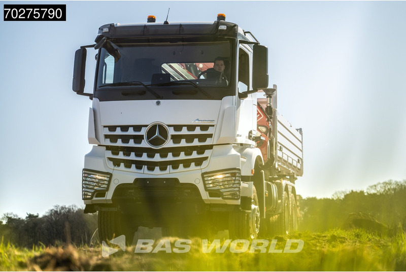 Новий Самоскид вантажівка, Вантажівка з маніпулятором Mercedes-Benz Arocs 3348 6X6 Full Steel Retarder Fassi 25T/M Crane Kran Euro 6: фото 20 Новий Самоскид вантажівка, Вантажівка з маніпулятором Mercedes-Benz Arocs 3348 6X6 Full Steel Retarder Fassi 25T/M Crane Kran Euro 6: фото 20