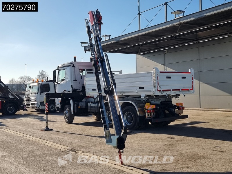 Новий Самоскид вантажівка, Вантажівка з маніпулятором Mercedes-Benz Arocs 3348 6X6 Full Steel Retarder Fassi 25T/M Crane Kran Euro 6: фото 7