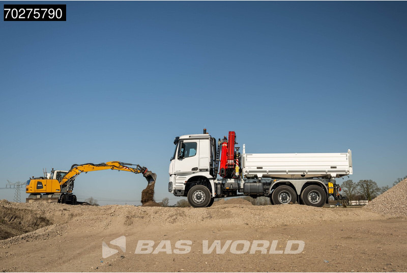 Новий Самоскид вантажівка, Вантажівка з маніпулятором Mercedes-Benz Arocs 3348 6X6 Full Steel Retarder Fassi 25T/M Crane Kran Euro 6: фото 12 Новий Самоскид вантажівка, Вантажівка з маніпулятором Mercedes-Benz Arocs 3348 6X6 Full Steel Retarder Fassi 25T/M Crane Kran Euro 6: фото 12