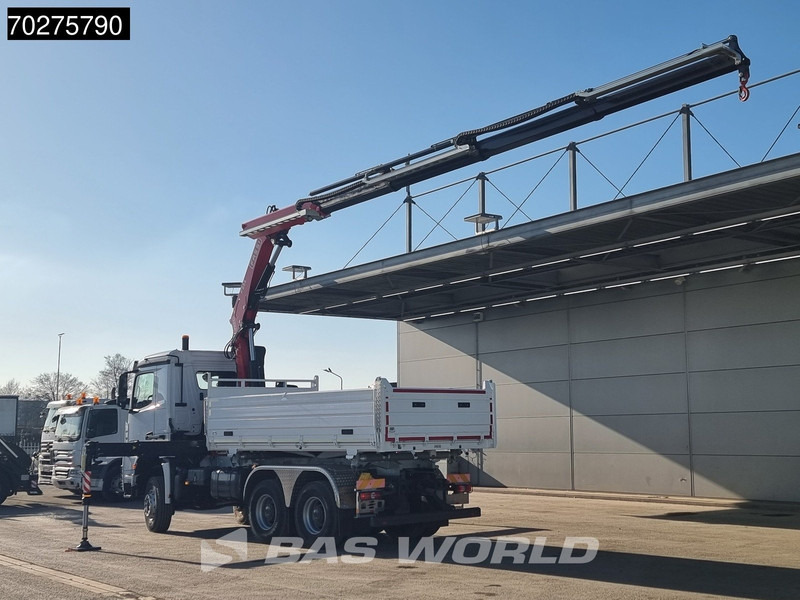 Mercedes-Benz Arocs 3348 6X6 Full Steel Retarder Fassi 25T/M Crane Kran Euro 6 - Самоскид вантажівка, Вантажівка з маніпулятором: фото 2 Mercedes-Benz Arocs 3348 6X6 Full Steel Retarder Fassi 25T/M Crane Kran Euro 6 - Самоскид вантажівка, Вантажівка з маніпулятором: фото 2