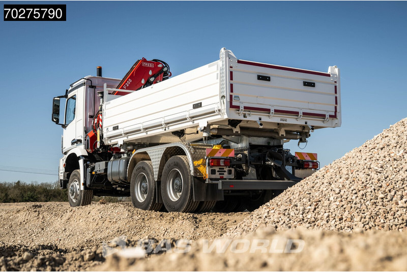 Mercedes-Benz Arocs 3348 6X6 Full Steel Retarder Fassi 25T/M Crane Kran Euro 6 - Самоскид вантажівка, Вантажівка з маніпулятором: фото 5 Mercedes-Benz Arocs 3348 6X6 Full Steel Retarder Fassi 25T/M Crane Kran Euro 6 - Самоскид вантажівка, Вантажівка з маніпулятором: фото 5