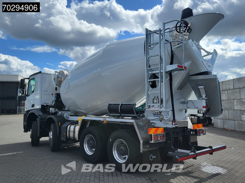Mercedes-Benz Arocs 3743 8X4 New! 10m3 FML BSH 103 Mixer Steelsuspension Big-Axle Automatic Euro 6 - Автобетонозмішувач: фото 2 Mercedes-Benz Arocs 3743 8X4 New! 10m3 FML BSH 103 Mixer Steelsuspension Big-Axle Automatic Euro 6 - Автобетонозмішувач: фото 2