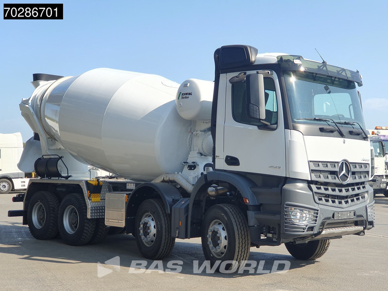 Mercedes-Benz Arocs 4142 8X4 NEW! 10m3 SchwingStetter Mixer Hydrauliek BigAxle Manual Euro 3 - Автобетонозмішувач: фото 3 Mercedes-Benz Arocs 4142 8X4 NEW! 10m3 SchwingStetter Mixer Hydrauliek BigAxle Manual Euro 3 - Автобетонозмішувач: фото 3