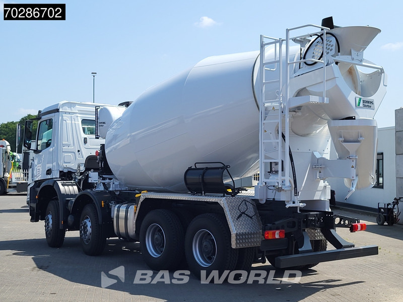 Mercedes-Benz Arocs 4145 8X4 NEW! 11m3 Schwing Stetter Mixer Manual Big-Axle Steel suspension Euro 3 - Автобетонозмішувач: фото 2 Mercedes-Benz Arocs 4145 8X4 NEW! 11m3 Schwing Stetter Mixer Manual Big-Axle Steel suspension Euro 3 - Автобетонозмішувач: фото 2