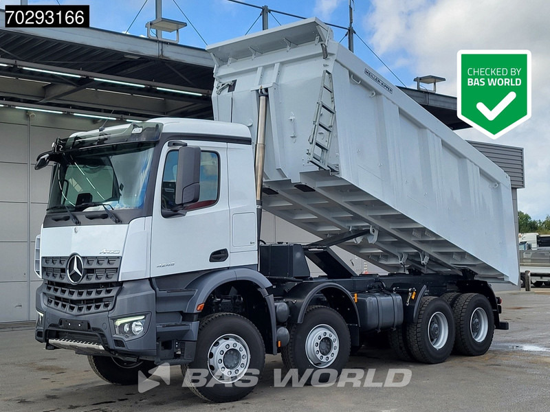 Mercedes-Benz Arocs 4245 8X4 New! 22m3 Meiller Kipper Big-Axle Steelsuspension Manual Euro 3 - Самоскид вантажівка: фото 1 Mercedes-Benz Arocs 4245 8X4 New! 22m3 Meiller Kipper Big-Axle Steelsuspension Manual Euro 3 - Самоскид вантажівка: фото 1