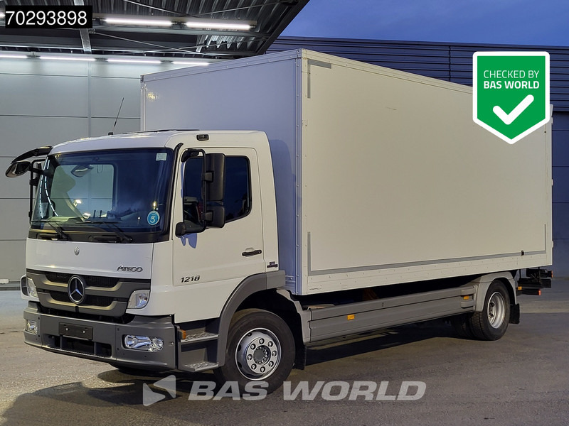 Mercedes-Benz Atego 1218 4X2 12 Tonner Automatic Tailgate Euro 5 - Вантажівка з закритим кузовом: фото 1 Mercedes-Benz Atego 1218 4X2 12 Tonner Automatic Tailgate Euro 5 - Вантажівка з закритим кузовом: фото 1