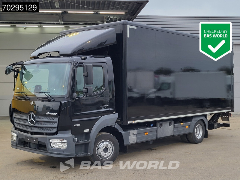 Mercedes-Benz Atego 1221 4X2 12tonner 1500kg Ladebordwand Automatic Airco Euro 6 - Вантажівка з закритим кузовом: фото 1 Mercedes-Benz Atego 1221 4X2 12tonner 1500kg Ladebordwand Automatic Airco Euro 6 - Вантажівка з закритим кузовом: фото 1