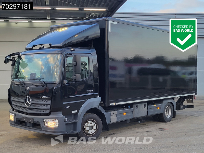 Mercedes-Benz Atego 1221 4X2 12tonner 1500kg Ladebordwand Automatic Euro 6 - Вантажівка з закритим кузовом: фото 1 Mercedes-Benz Atego 1221 4X2 12tonner 1500kg Ladebordwand Automatic Euro 6 - Вантажівка з закритим кузовом: фото 1