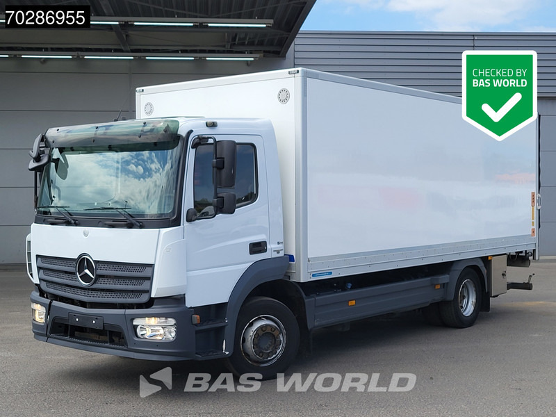 Mercedes-Benz Atego 1223 Atego 4X2 12tonner 2000kg Ladebordwand Full air suspension Automatic Euro 6 - Вантажівка з закритим кузовом: фото 1 Mercedes-Benz Atego 1223 Atego 4X2 12tonner 2000kg Ladebordwand Full air suspension Automatic Euro 6 - Вантажівка з закритим кузовом: фото 1