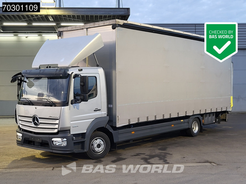 Mercedes-Benz Atego 1224 4X2 280cm height curtainsider 1500kg Tailgate Automatic Euro 6 - Тентована вантажівка: фото 1 Mercedes-Benz Atego 1224 4X2 280cm height curtainsider 1500kg Tailgate Automatic Euro 6 - Тентована вантажівка: фото 1