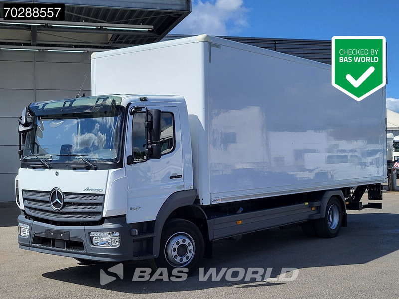 Mercedes-Benz Atego 1527 4X2 15tonner LOW Mileage! 1500kg Ladebordwand Automatic Euro 6 - Вантажівка з закритим кузовом: фото 1 Mercedes-Benz Atego 1527 4X2 15tonner LOW Mileage! 1500kg Ladebordwand Automatic Euro 6 - Вантажівка з закритим кузовом: фото 1