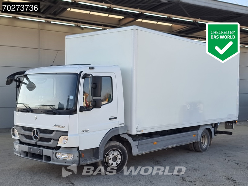Mercedes-Benz Atego 816 4X2 8tonner Manual Ladebordwand Euro 5 - Вантажівка з закритим кузовом: фото 1 Mercedes-Benz Atego 816 4X2 8tonner Manual Ladebordwand Euro 5 - Вантажівка з закритим кузовом: фото 1