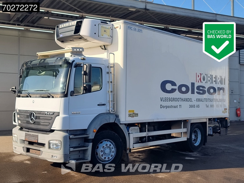Mercedes-Benz Axor 1823 4X2 Carrier Supra 750 Meathanging Rohrbahn Automatic Euro 3 - Рефрижератор вантажівка: фото 1 Mercedes-Benz Axor 1823 4X2 Carrier Supra 750 Meathanging Rohrbahn Automatic Euro 3 - Рефрижератор вантажівка: фото 1
