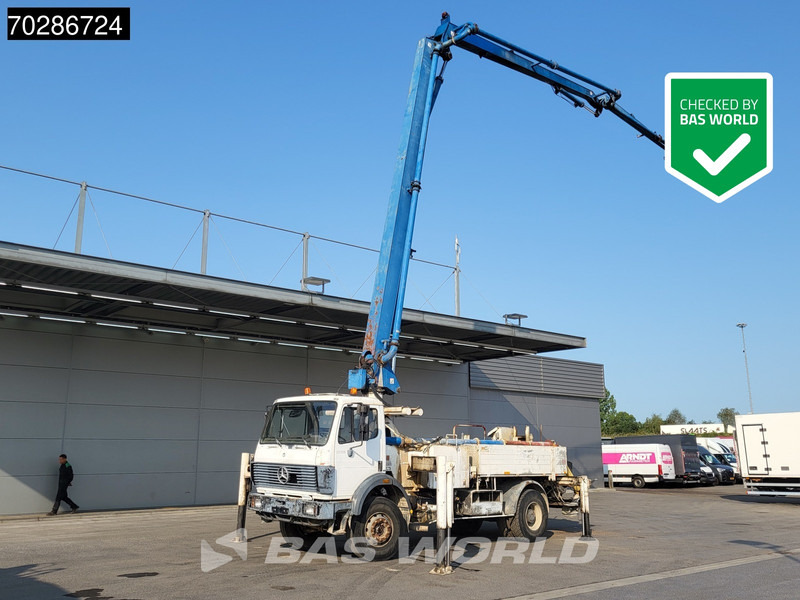 Mercedes-Benz SK 1922 4X2 Schwing Stetter KVM 26/22 Pump Steel Suspension Big-Axle Manual Euro 1 - Автобетононасос: фото 1 Mercedes-Benz SK 1922 4X2 Schwing Stetter KVM 26/22 Pump Steel Suspension Big-Axle Manual Euro 1 - Автобетононасос: фото 1