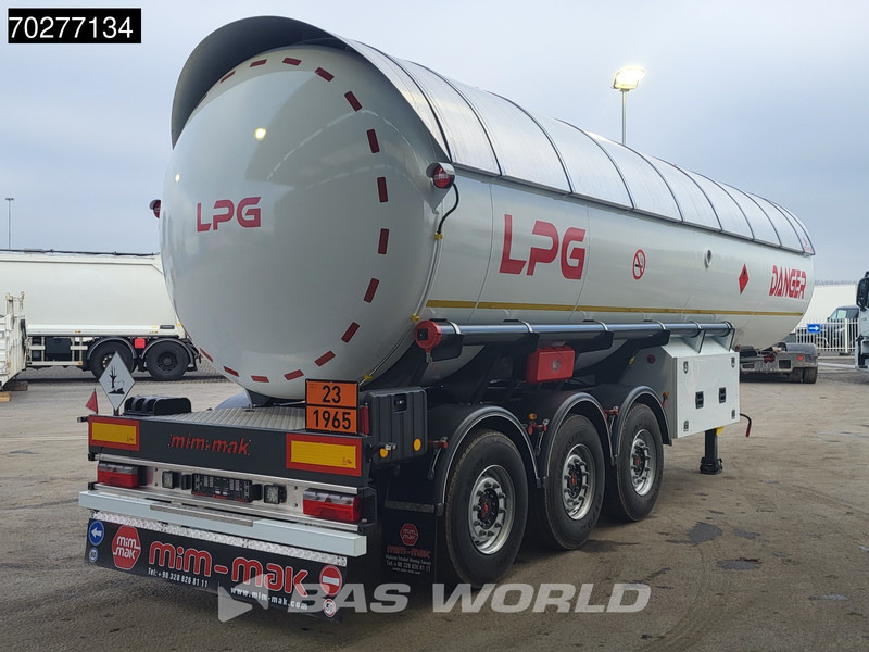 Mim-Mak LPG TRANSPORT TANK 3 axles NEW 48m3 Liftachse Gas ADR - Напівпричіп цистерна: фото 5 Mim-Mak LPG TRANSPORT TANK 3 axles NEW 48m3 Liftachse Gas ADR - Напівпричіп цистерна: фото 5