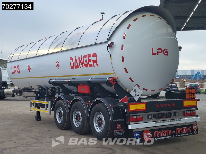 Mim-Mak LPG TRANSPORT TANK 3 axles NEW 48m3 Liftachse Gas ADR - Напівпричіп цистерна: фото 2 Mim-Mak LPG TRANSPORT TANK 3 axles NEW 48m3 Liftachse Gas ADR - Напівпричіп цистерна: фото 2