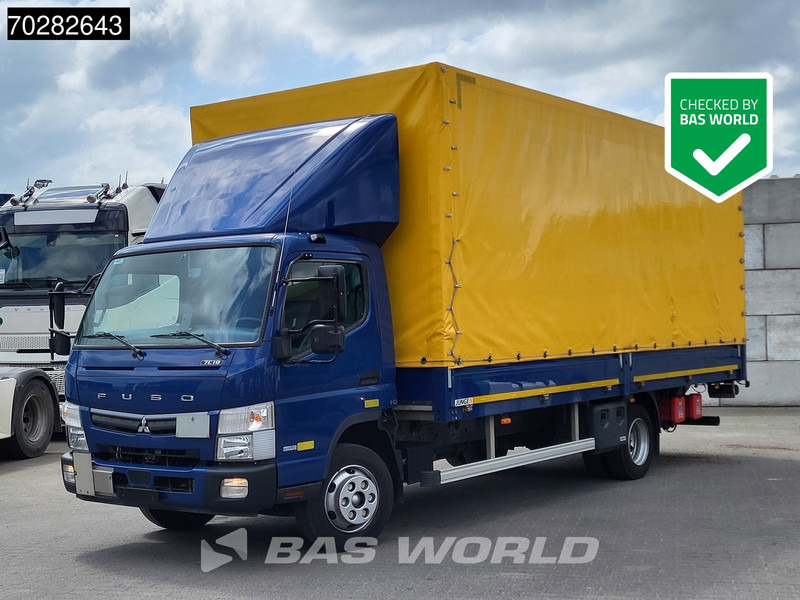 Mitsubishi 7C18 4X2 7.5tons Curtainsides Ladebordwand Automatic Euro 6 - Вантажівка з закритим кузовом: фото 1 Mitsubishi 7C18 4X2 7.5tons Curtainsides Ladebordwand Automatic Euro 6 - Вантажівка з закритим кузовом: фото 1