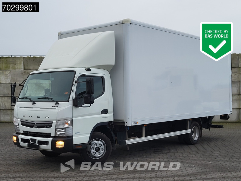 Mitsubishi 7C18 4X2 8tonner Automatic 1000kg Ladebordwand Airco Euro 6 - Вантажівка з закритим кузовом: фото 1 Mitsubishi 7C18 4X2 8tonner Automatic 1000kg Ladebordwand Airco Euro 6 - Вантажівка з закритим кузовом: фото 1