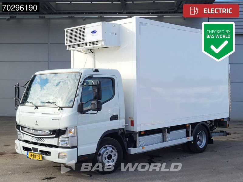 Mitsubishi 7C18 Mitsubishi 4X2 100% Electric! NL-Truck Carrier Vatna 400 H cooler Ladebordwand Navi Automatic - Рефрижератор вантажівка, Електровантажівкa: фото 1 Mitsubishi 7C18 Mitsubishi 4X2 100% Electric! NL-Truck Carrier Vatna 400 H cooler Ladebordwand Navi Automatic - Рефрижератор вантажівка, Електровантажівкa: фото 1