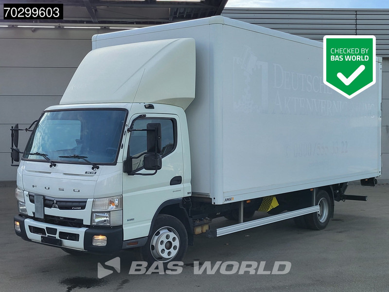 Mitsubishi Canter 7C18 4X2 7.5tonner Automatic 1000kg Ladebordwand Euro 6 - Вантажівка з закритим кузовом: фото 1 Mitsubishi Canter 7C18 4X2 7.5tonner Automatic 1000kg Ladebordwand Euro 6 - Вантажівка з закритим кузовом: фото 1