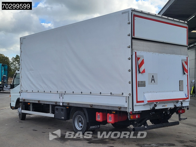 Mitsubishi Fuso 7C18 4X2 7.5tonner Curtainsider Ladebordwand Automatic Euro 6 - Тентована вантажівка: фото 2 Mitsubishi Fuso 7C18 4X2 7.5tonner Curtainsider Ladebordwand Automatic Euro 6 - Тентована вантажівка: фото 2