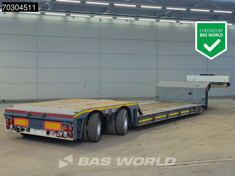 Nooteboom EURO-38-02 2x Steering Axle Extendable 380cm - Низькорамна платформа напівпричіп: фото 1 Nooteboom EURO-38-02 2x Steering Axle Extendable 380cm - Низькорамна платформа напівпричіп: фото 1