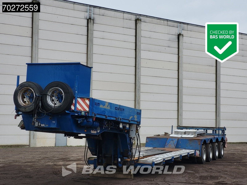 Nooteboom OSDBAZ-66 4xLenkachse Gooseneck BPW - Низькорамна платформа напівпричіп: фото 1 Nooteboom OSDBAZ-66 4xLenkachse Gooseneck BPW - Низькорамна платформа напівпричіп: фото 1