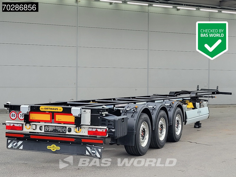 Orthaus CGS 3 axles NEW Liftachse 40ft 45ft SAF - Контейнеровоз/ Змінний кузов напівпричіп: фото 1 Orthaus CGS 3 axles NEW Liftachse 40ft 45ft SAF - Контейнеровоз/ Змінний кузов напівпричіп: фото 1