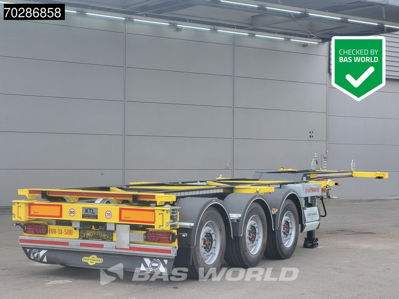 Orthaus CGS (Euro Slider 500) 3 axles Multi 45ft Lift Axle extendable SAF - Контейнеровоз/ Змінний кузов напівпричіп: фото 1 Orthaus CGS (Euro Slider 500) 3 axles Multi 45ft Lift Axle extendable SAF - Контейнеровоз/ Змінний кузов напівпричіп: фото 1