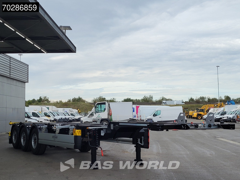 Orthaus TR 3 axles Mutli'45 Lift Axle Extendable SAF - Контейнеровоз/ Змінний кузов напівпричіп: фото 5 Orthaus TR 3 axles Mutli'45 Lift Axle Extendable SAF - Контейнеровоз/ Змінний кузов напівпричіп: фото 5