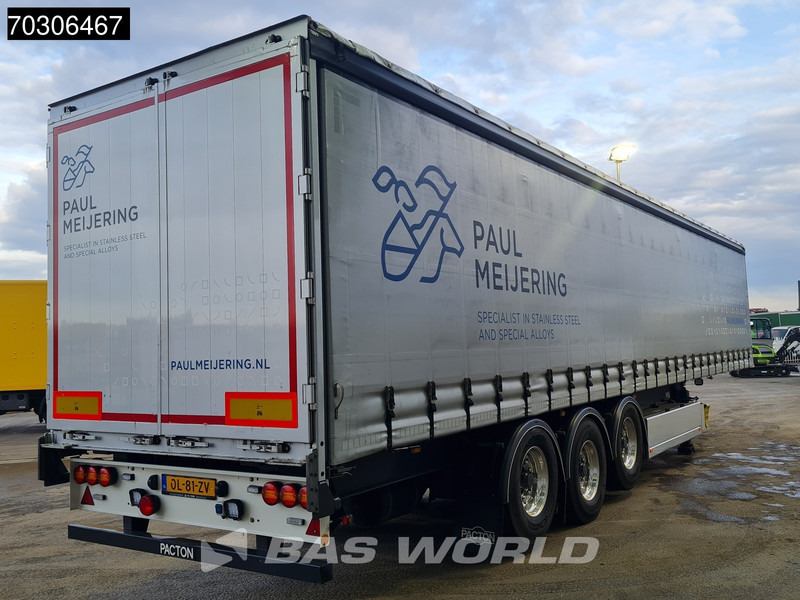 Pacton ET3 TUV 01/26 COIL 2x Lifting Axle Palletkist - Тентований напівпричіп: фото 5 Pacton ET3 TUV 01/26 COIL 2x Lifting Axle Palletkist - Тентований напівпричіп: фото 5