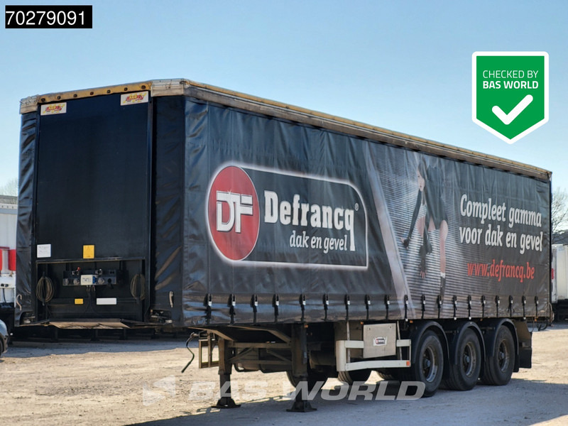 Pacton TPD 339 1xLift+2xLenkachse Kooiaap - Тентований напівпричіп: фото 1 Pacton TPD 339 1xLift+2xLenkachse Kooiaap - Тентований напівпричіп: фото 1
