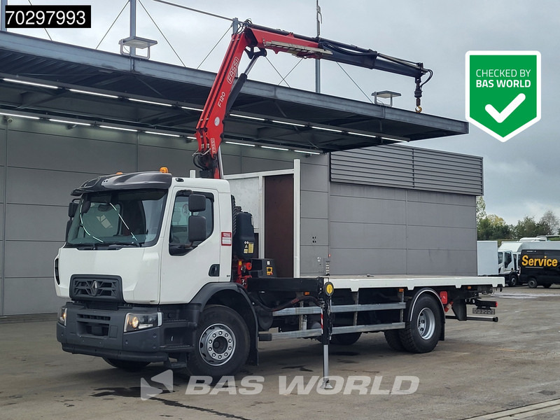 Renault C 320 C 4X2 Fassi F120B.1.22 Crane Remote Automatic Euro 6 - Бортова вантажівка/ Платформа, Вантажівка з маніпулятором: фото 1 Renault C 320 C 4X2 Fassi F120B.1.22 Crane Remote Automatic Euro 6 - Бортова вантажівка/ Платформа, Вантажівка з маніпулятором: фото 1