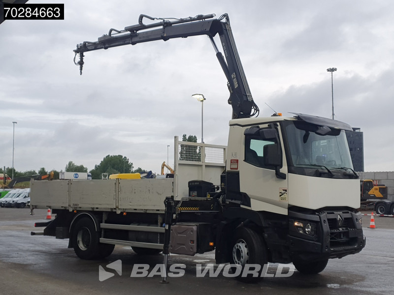 Renault C 380 4X2 HIAB 122 B-3 HIDUO Kran Crane Steelsuspension Big-Axle Euro 6 - Бортова вантажівка/ Платформа, Вантажівка з маніпулятором: фото 3 Renault C 380 4X2 HIAB 122 B-3 HIDUO Kran Crane Steelsuspension Big-Axle Euro 6 - Бортова вантажівка/ Платформа, Вантажівка з маніпулятором: фото 3