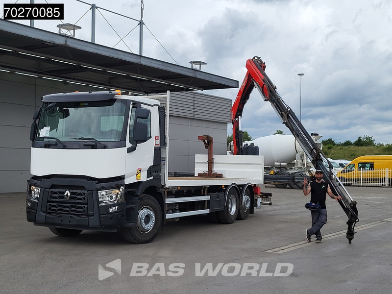 Renault C 380 6X2 Fassi F155A.0.23 E-ACTIVE Remote Control Euro 6 - Бортова вантажівка/ Платформа, Вантажівка з маніпулятором: фото 5 Renault C 380 6X2 Fassi F155A.0.23 E-ACTIVE Remote Control Euro 6 - Бортова вантажівка/ Платформа, Вантажівка з маніпулятором: фото 5