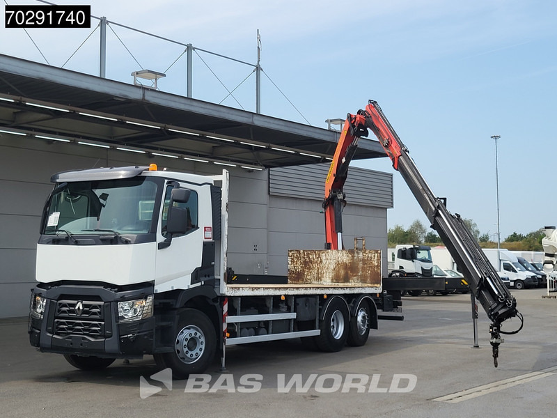 Renault C 380 6X2 Palfinger PK 22002 EH Crane Optibrake Euro 6 - Бортова вантажівка/ Платформа, Вантажівка з маніпулятором: фото 5 Renault C 380 6X2 Palfinger PK 22002 EH Crane Optibrake Euro 6 - Бортова вантажівка/ Платформа, Вантажівка з маніпулятором: фото 5