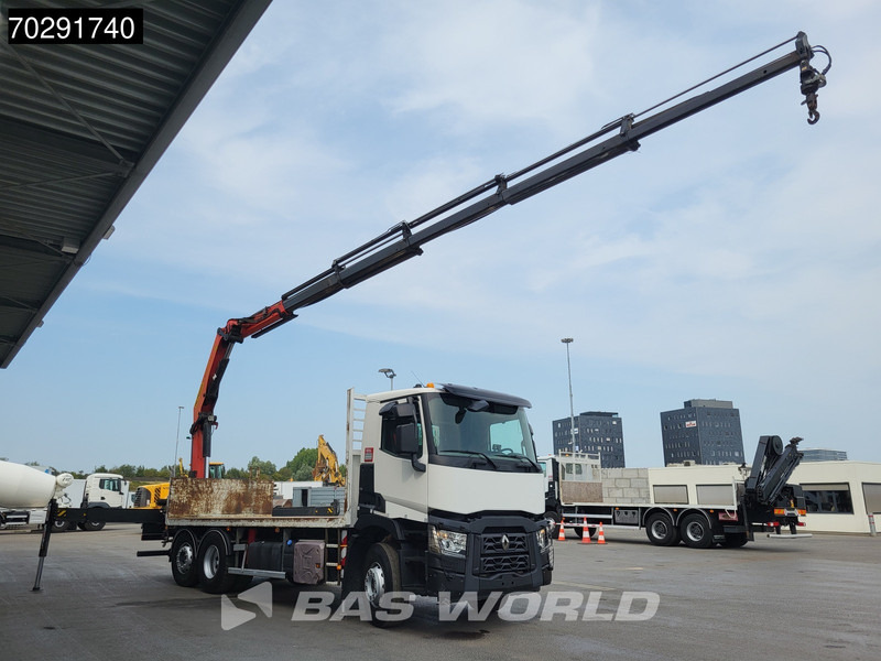 Renault C 380 6X2 Palfinger PK 22002 EH Crane Optibrake Euro 6 - Бортова вантажівка/ Платформа, Вантажівка з маніпулятором: фото 3 Renault C 380 6X2 Palfinger PK 22002 EH Crane Optibrake Euro 6 - Бортова вантажівка/ Платформа, Вантажівка з маніпулятором: фото 3
