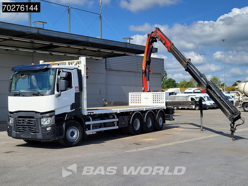 Renault C 380 8X4 Palfinger PK 23001 EH Remote Lift+Lenkachse Euro 6 - Бортова вантажівка/ Платформа, Вантажівка з маніпулятором: фото 3 Renault C 380 8X4 Palfinger PK 23001 EH Remote Lift+Lenkachse Euro 6 - Бортова вантажівка/ Платформа, Вантажівка з маніпулятором: фото 3
