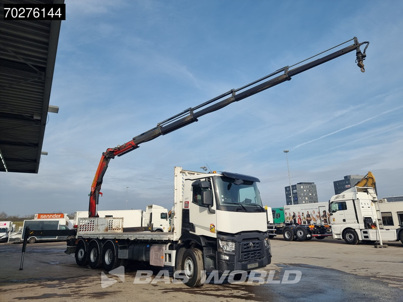 Renault C 380 8X4 Palfinger PK 23001 EH Remote Lift+Lenkachse Euro 6 - Бортова вантажівка/ Платформа, Вантажівка з маніпулятором: фото 3 Renault C 380 8X4 Palfinger PK 23001 EH Remote Lift+Lenkachse Euro 6 - Бортова вантажівка/ Платформа, Вантажівка з маніпулятором: фото 3