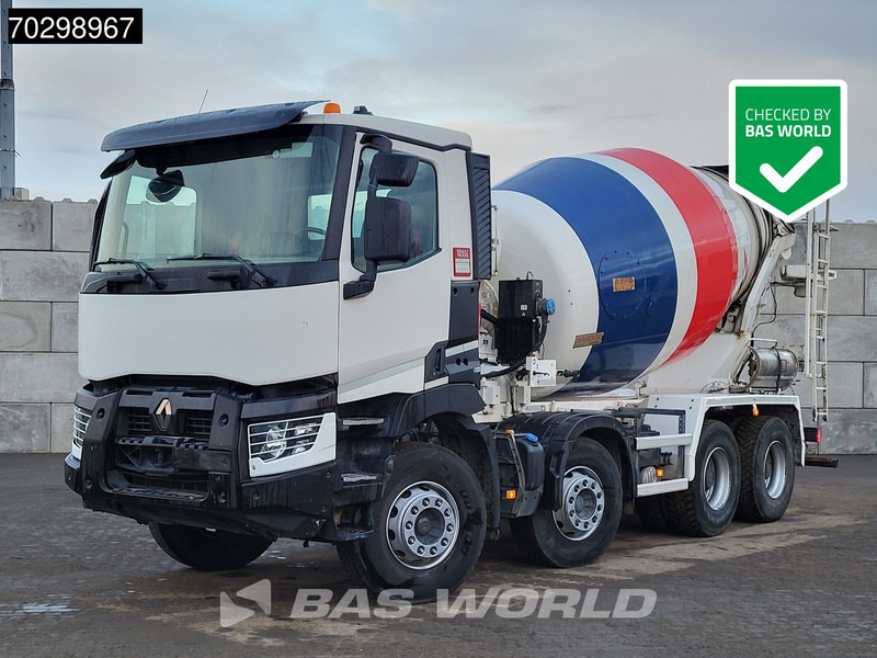 Renault C 380 C 8X4 9m3 Schwing Stetter mixer Steelsuspension Automatic Euro 6 - Автобетонозмішувач: фото 1 Renault C 380 C 8X4 9m3 Schwing Stetter mixer Steelsuspension Automatic Euro 6 - Автобетонозмішувач: фото 1