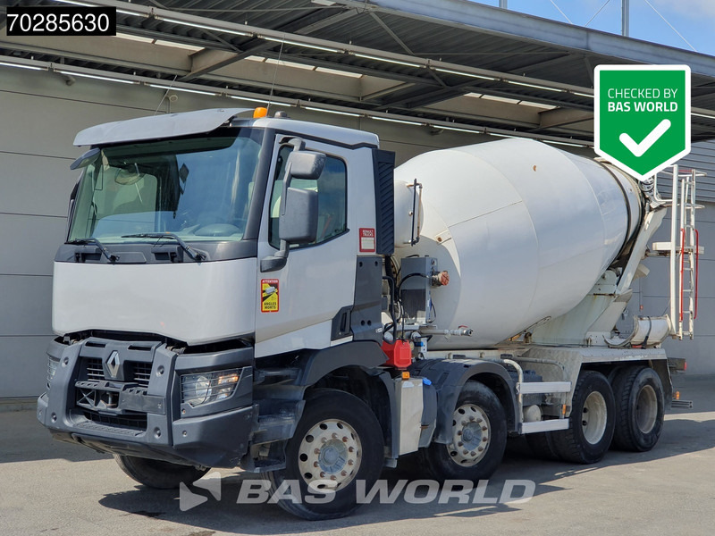 Renault C 430 8X4 9m3 Euromixbeton Mixer Steelsuspension Automatic Euro 6 - Автобетонозмішувач: фото 1 Renault C 430 8X4 9m3 Euromixbeton Mixer Steelsuspension Automatic Euro 6 - Автобетонозмішувач: фото 1