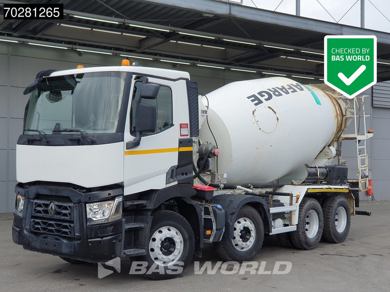 Renault C 430 8X4 9m3 Liebherr Mixer VEB Automatic Steel supension Euro 6 - Автобетонозмішувач: фото 1 Renault C 430 8X4 9m3 Liebherr Mixer VEB Automatic Steel supension Euro 6 - Автобетонозмішувач: фото 1