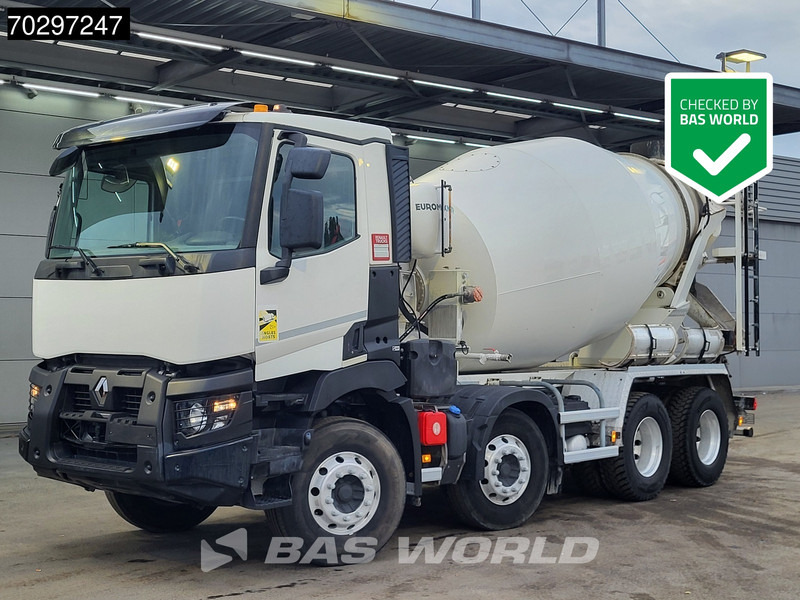 Renault C 430 8X4 9m3 Mixer Steelsuspension Automatic Euro 6 - Автобетонозмішувач: фото 1 Renault C 430 8X4 9m3 Mixer Steelsuspension Automatic Euro 6 - Автобетонозмішувач: фото 1