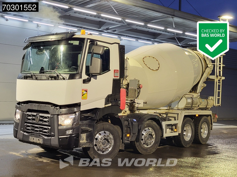 Renault C 430 8X4 9m3 Schwing Stetter mixer Steelsuspension Automatic Euro 6 - Автобетонозмішувач: фото 1 Renault C 430 8X4 9m3 Schwing Stetter mixer Steelsuspension Automatic Euro 6 - Автобетонозмішувач: фото 1