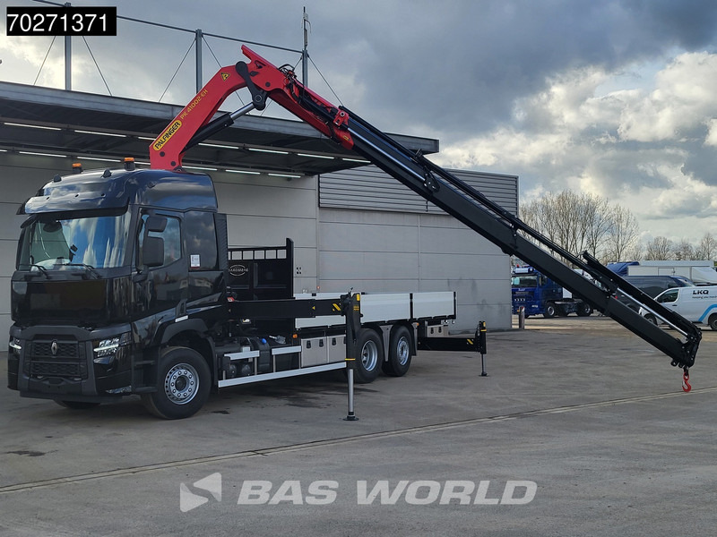 Renault C 480 6X2 NEW! Palfinger PK41002 EH Crane Kran ACC Euro 6 - Бортова вантажівка/ Платформа, Вантажівка з маніпулятором: фото 5 Renault C 480 6X2 NEW! Palfinger PK41002 EH Crane Kran ACC Euro 6 - Бортова вантажівка/ Платформа, Вантажівка з маніпулятором: фото 5