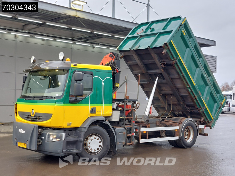 Renault D 280 D 4X2 Palfinger 12t/m Crane Tipper Automatic Euro 5 - Самоскид вантажівка, Вантажівка з маніпулятором: фото 2 Renault D 280 D 4X2 Palfinger 12t/m Crane Tipper Automatic Euro 5 - Самоскид вантажівка, Вантажівка з маніпулятором: фото 2