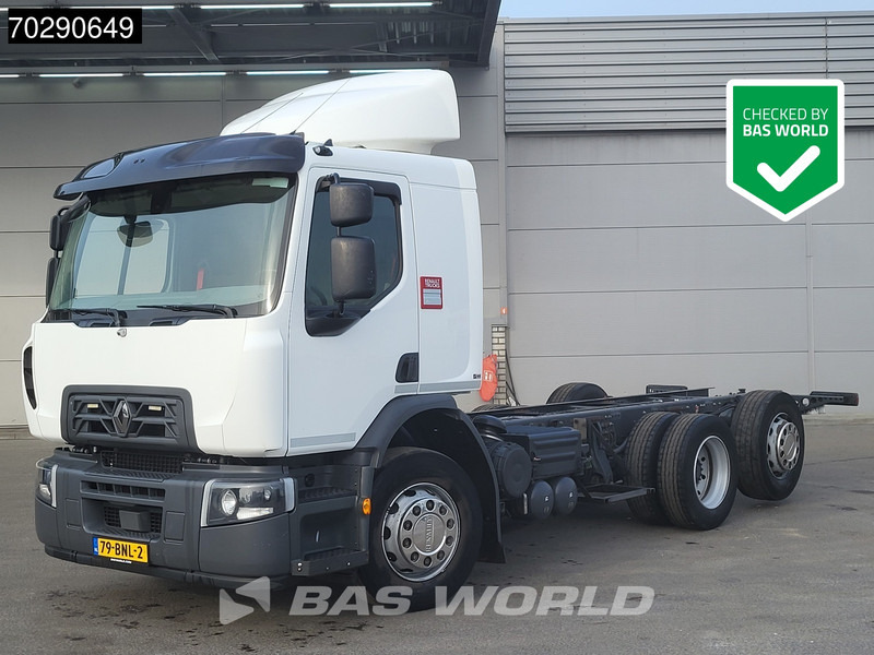 Renault D 380 6X2 NL-Truck chassis with APK Lift+Steering Axle Automatic Euro 6 - Вантажівка шасі: фото 1 Renault D 380 6X2 NL-Truck chassis with APK Lift+Steering Axle Automatic Euro 6 - Вантажівка шасі: фото 1
