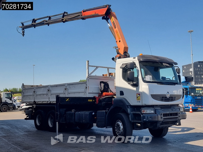 Renault Kerax 370 6X4 Palfinger PK16502 Kran Crane Big-Axle Steel suspension Euro 4 - Самоскид вантажівка, Вантажівка з маніпулятором: фото 3 Renault Kerax 370 6X4 Palfinger PK16502 Kran Crane Big-Axle Steel suspension Euro 4 - Самоскид вантажівка, Вантажівка з маніпулятором: фото 3